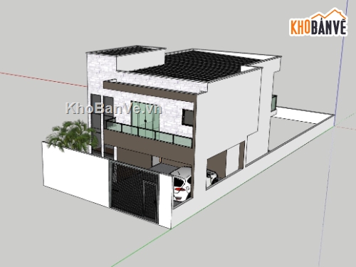 nhà phố 3 tầng,su nhà phố,sketchup nhà phố,su nhà phố 3 tầng,sketchup nhà phố 3 tầng