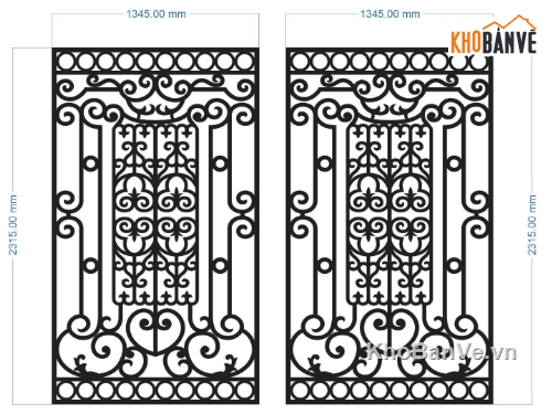 File cổng 2 cánh cnc,mẫu cổng 2 cánh,cnc cổng 2 cánh