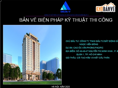 Bản vẽ thi công tầng hầm,phá,thi công hầm,Bản vẽ thi công,thi công tầng hầm