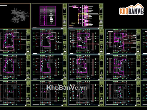 nhà ở zíc zắc,Nhà phố 5 tầng zíc zắc,Nhà phố 5 tầng 7x9.61m,Autocad nhà phố 5 tầng,bản vẽ cad nhà phố 5 tầng,file cad nhà phố 5 tầng