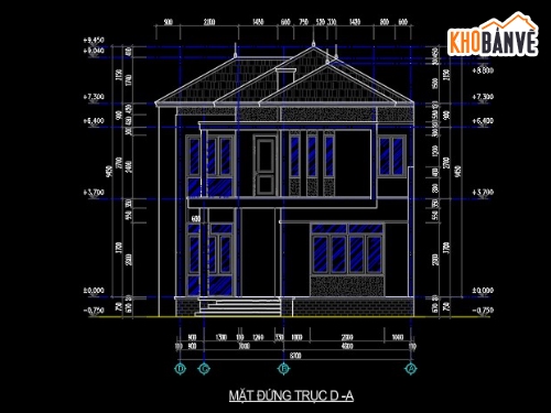 thiết kế nhà 2 tầng,bản vẽ nhà 2 tầng,bản vẽ kỹ thuật,2 tầng,bản vẽ thiết kế,bản vẽ 2 tầng