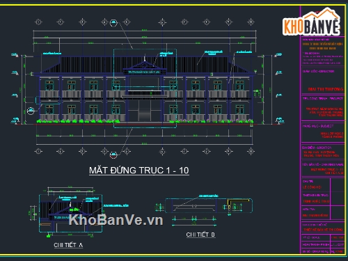 mầm non 2 tầng 8 phòng,file cad trường mầm non,trường mầm non 13.84x30.14m,bản vẽ trường mầm non,trường mầm non 2 tầng