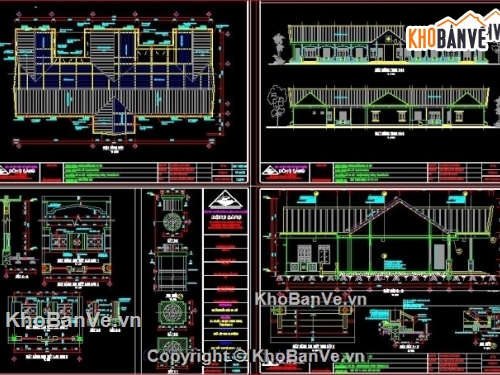 Kiến trúc+kết cấu+ME,trường mẫu giáo 4 phòng,bản vẽ trường mẫu giáo,full dự án công trình mầm non