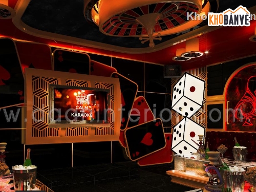 File cad nội thất karaoke,nội thất karaoke,thiết kế phòng karaoke,bản vẽ phòng karaoke,nội thất phòng hát