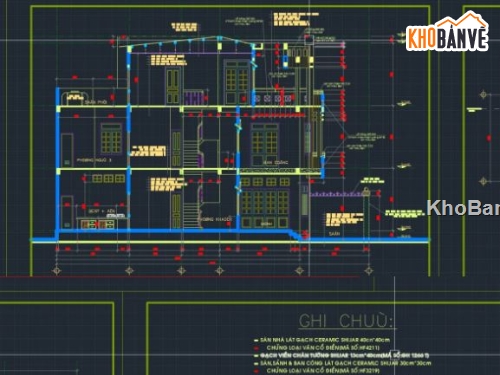 nhà phố 2 tầng 1 tum,nhà phố 2 tầng,file cad nhà phố 2 tầng 1 tum