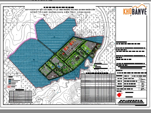 quy hoạch trường đại học an ninh,cad quy hoạch trường đại học,quy hoạch trường đại học cad