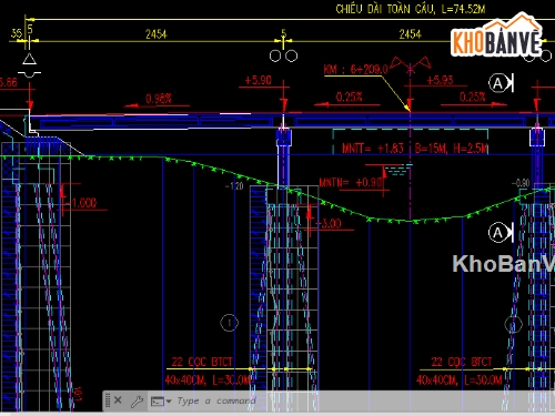 Bản vẽ dầm,Bản vẽ cầu dầm,thiết kế cầu dầm