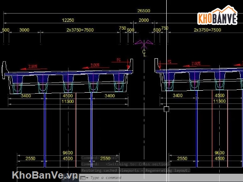 cầu dầm,Bản vẽ dầm T,Bản vẽ dầm,Bản vẽ cầu dầm