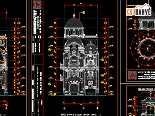 Hồ sơ kiến trúc,chi tiết cổ,Bản vẽ cad nhà tân cổ,Bản vẽ chi tiết,kiến trúc đẹp,kiến trúc nhà