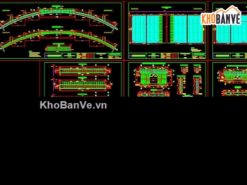 bản vẽ cầu,bản vẽ cầu đầy đủ,Hồ sơ cầu đầy đủ