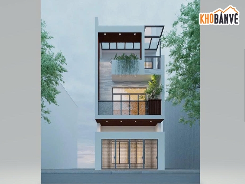 Hồ sơ thiết kế,#Bản vẽ thiết kế,Nhà phố 3 tầng hiện đại,Nhà phố hiện đại,#Nhà phố 3 tầng,#Nhà phố 3 tầng 5mx16m