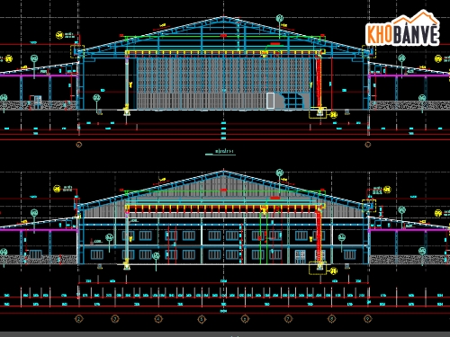 xưởng sửa chữa,nhà xưởng công nghiệp,nhà xưởng đẹp,xưởng bảo dưỡng sửa chữa,bản vẽ xưởng sản xuất,thiết kế xưởng khu công nghiệp