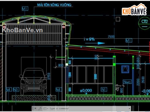Bản vẽ trạm cân,bản vẽ thiết kế công trình trạm cân 80T,trạm cân