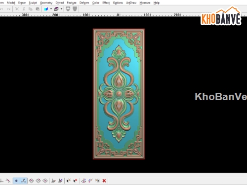 Hoa lá tây ốp trần,hoa lá tây jdpaint đẹp,Hoa lá tây CNC đẹp,jdp hoa lá tây cnc