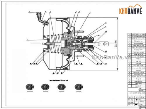 phanh ô tô,hệ thống phanh ô tô,khảo sát kiểm nghiệm hệ thống phanh,hệ thống phanh ô tô maz-5340b2,hệ thống phanh ô tô UAZ-31512