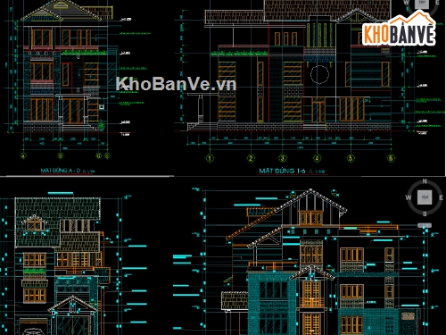 Nhà phố 3 tầng  9x19.4m,Nhà phố 3 tầng 8.76x14.8m,2 Mẫu Nhà biệt thự phố 3 tầng,kiến trúc 2 mẫu nhà phố hiện đại