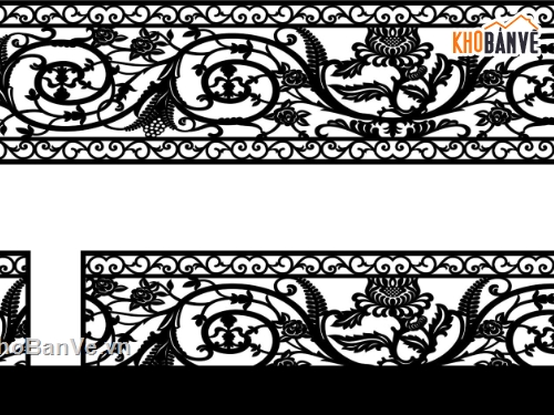 Lan can,Lan can cnc đẹp,cnc lan can file dxf,Lan can CNC file dxf