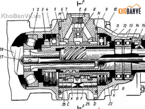 thống lái trên xe MAZ-54322,Đồ án khai thác hệ thống lái,Dồ án