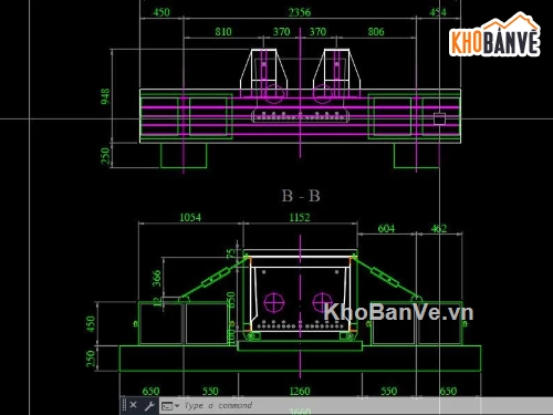 dầm bản rỗng,bản dầm,Bản vẽ dầm,Bản vẽ dầm L=15m