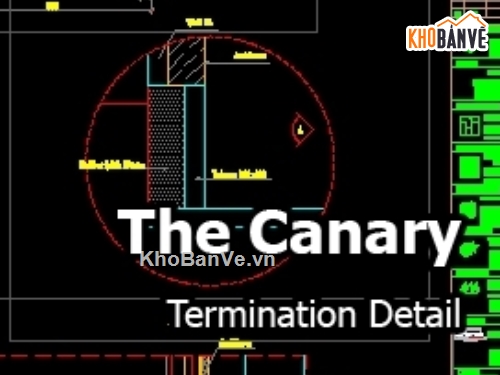 Bản vẽ autocad,vẽ 3D cad,mẫu nước ngoài the canary termination