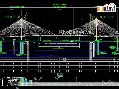 thiết kế cầu dây văng,thiết kế cầu,cầu dây văng
