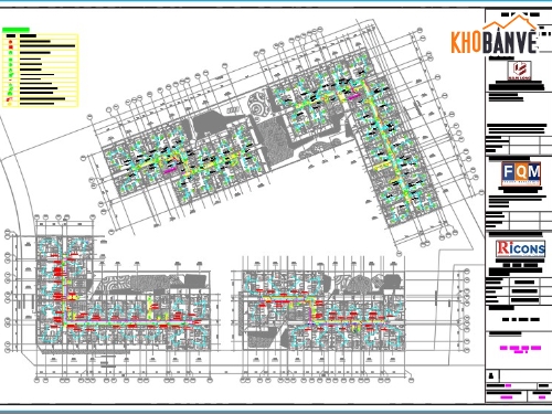 bản vẽ hoàn công,hệ thống báo cháy,hệ thống báo cháy nhà 5 tầng