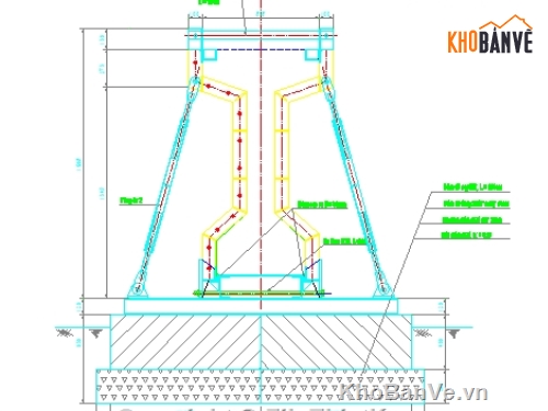 Bản vẽ,thiết kế bệ đúc,autocad