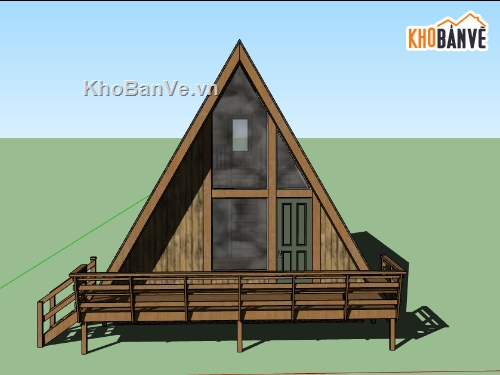 chòi nghỉ dưỡng,thiết kế chòi nghỉ,mẫu chòi nghỉ sketchup