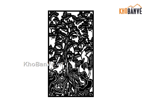 thiết kế cây tùng cnc,cnc cây tùng,file cnc cây tùng