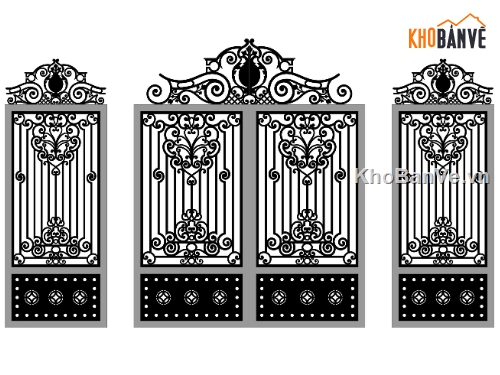 cổng phụ cnc,cổng hiện đại,cổng chính cổng phụ CNC,file dxf cổng cnc