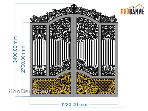 cổng 2 cánh cnc,file cnc cổng 2 cánh,mẫu cnc cổng 2 cánh