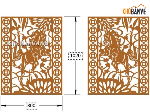 con ngựa,file cnc vách con ngựa,mẫu cnc vách con ngựa