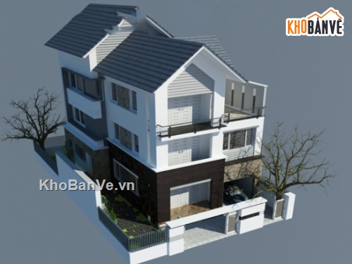 biệt thự 3 tầng file cad,cad biệt thự 3 tầng,biệt thự 3 tầng cad,autocad biệt thự 3 tầng