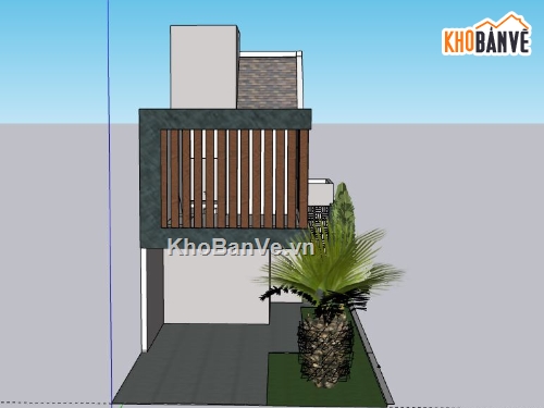 Nhà phố 2 tầng,model su nhà phố 2 tầng,nhà phố 2 tầng file su,sketchup nhà phố 2 tầng,nhà phố 2 tầng file sketchup