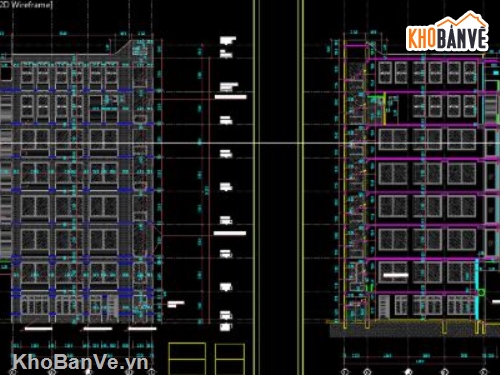 bản vẽ nhà phố 8 tầng,file cad nhà phố 8 tầng,nhà phố 8 tầng cad,autocad nhà phố 8 tầng