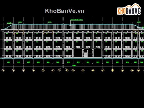 trường trung học cơ sở,Mẫu trường theo tt13 bgd,bản vẽ cad trường học,bản vẽ autocad trường học,file autocad trường thcs.