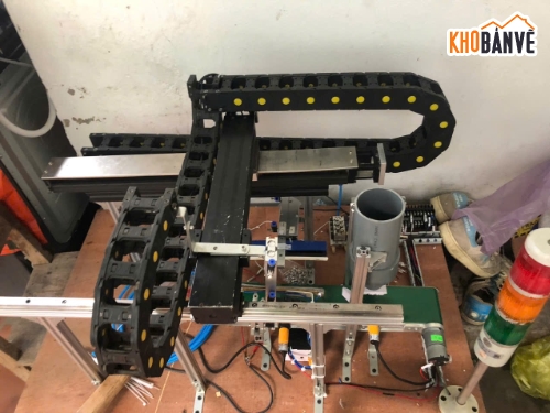 Đồ án tự động hóa,ngành Tự động hóa,Mô hình đóng bao cám