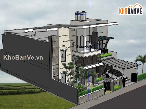 file sketchup biệt thự 2 tầng,3d sketchup biệt thự 2 tầng,model sketchup biệt thự 2 tầng,sketchup biệt thự 2 tầng