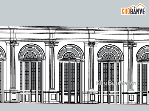 file sketchup phủ chủ tịch,file su  phủ chủ tịch,model su  phủ chủ tịch,3d phủ chủ tịch