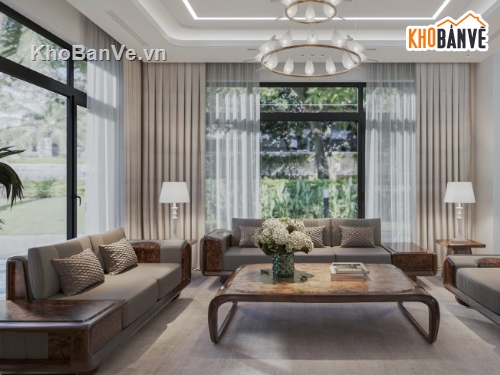 phòng khách đẹp,3dmax phòng khách,file 3d max đẹp