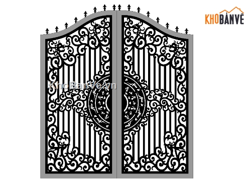 cổng cnc đẹp,file cnc cổng 2 cánh,mẫu cổng đẹp