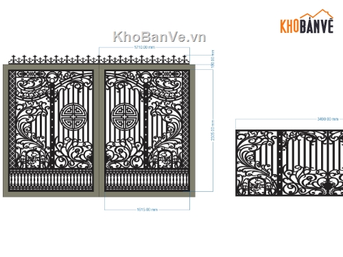 File cổng 2 cánh cnc,cổng và hàng rào,hàng rào,cổng 2 cánh và hàng rào