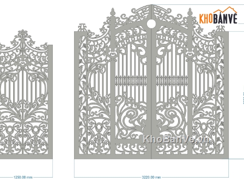 cổng cnc đẹp,cổng chính phụ cnc,file cnc cổng chính phụ,mẫu cổng chính phụ