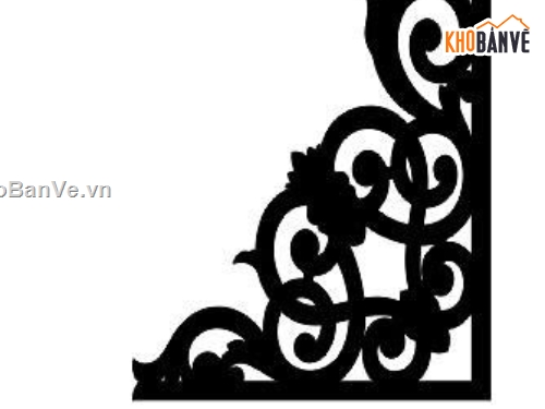hoa góc cnc,cnc hoa góc,hoa góc đẹp,hoa góc cnc dxf