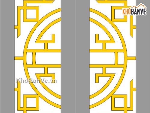 file cổng 2 cánh chữ thọ,cổng 2 cánh cnc,file cổng 2 cánh