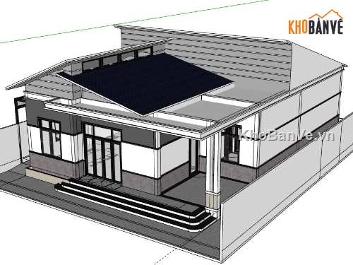 model su biệt thự 1 tầng,file sketchup biệt thự 1 tầng,biệt thự 1 tầng file su,file su biệt thự 1 tầng,biệt thự 1 tầng file sketchup