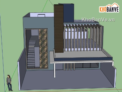 Biệt thự 2 tầng,model su biệt thự 2 tầng,biệt thự 2 tầng file su,file sketchup biệt thự 2 tầng,biệt thự 2 tầng model su