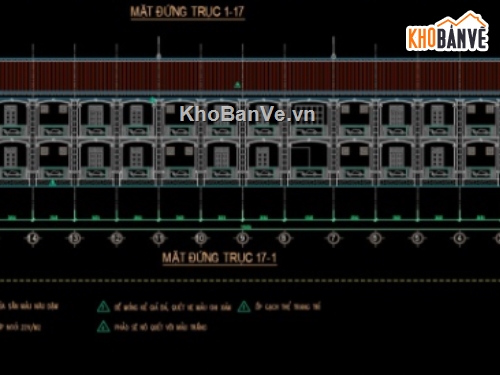 trường mầm non,file cad trường mầm non,trường mầm non file cad