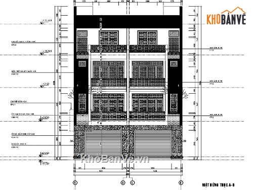 nhà 4 tầng song lập,nhà 4 tầng kết hợp kinh doanh,nhà ở hiện đại,nhà đôi 4 tầng,nhà phố xinh,song lập