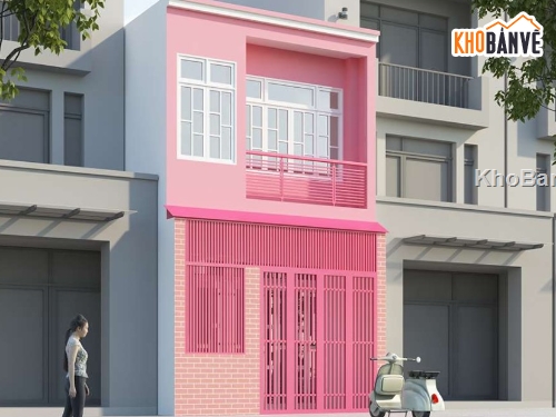 nhà phố 2 tâng,nhà phố 2 tầng 5x12m,nhà phố 2 tầng